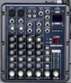 6/8 channel audio mixer