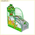 2014 Newest Coin Operated Kids Street Shooting Basketball Game Machine 2