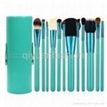 4 kind of color for makeup brush with brush hold