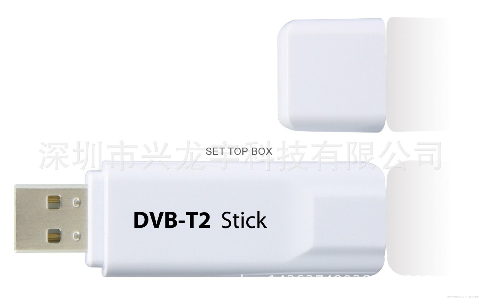 FM+DVB-C+DVB-T2 USB 2.0 Windows Linux高清数字电视接收器