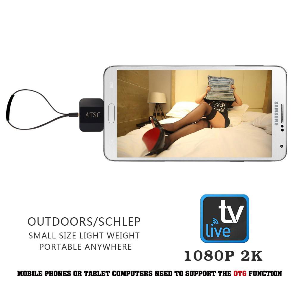 DVB-T2&DVB-T Pad TV Tuner,HD digital tv receiver for android devices! 4