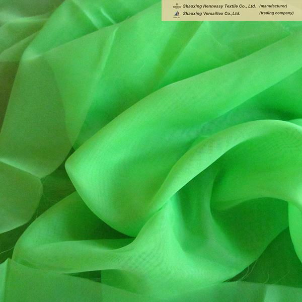 polyester sheer fabric wholesale plain voile fabric 3