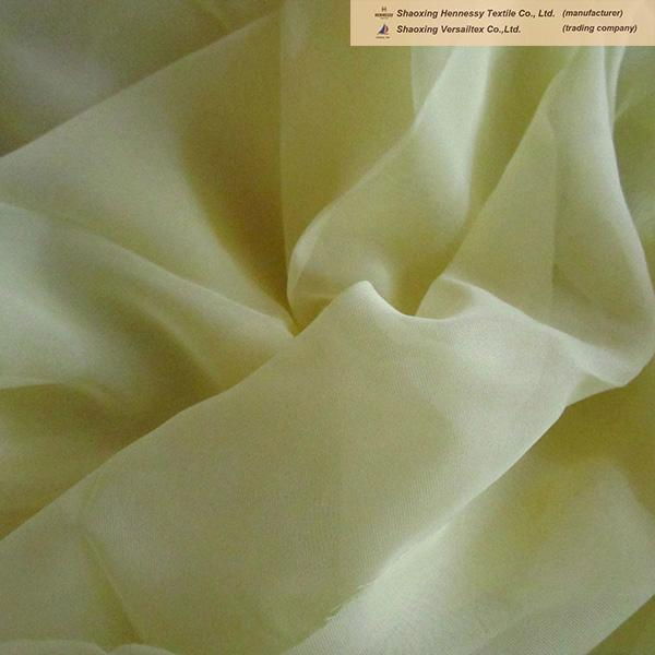 polyester sheer fabric wholesale plain voile fabric 4