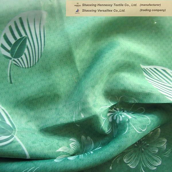 polyester dope dyed yarn printing curtain fabric  5