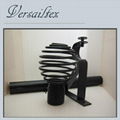 Versailtex decoration curtain rods, black painting curtain pipes  1