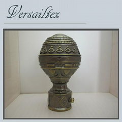 Versailtex Deco New designs European metal finial , wrought iron curtain rods