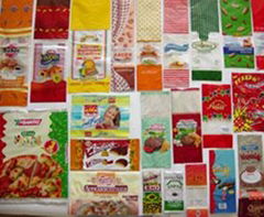 printed bags for foods snacks pasta rice