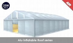 Aluminum inflatable roof tents