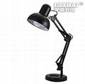 Led table lamp ofhead eye decoration table lamp holder american long folding lon