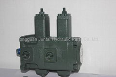 hydraulic variable double vane pump