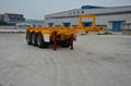 40Ft little gooseneck container semitrailer