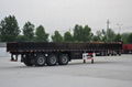 Gooseneck semitrailer with side walls