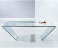 Beautiful glass tea table C-757#