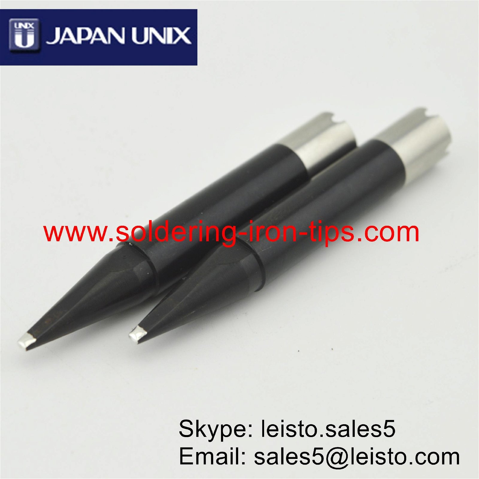 Lead free Black chromium Japan UNIX  P25D-R soldering robot tip Unix Cross bit  