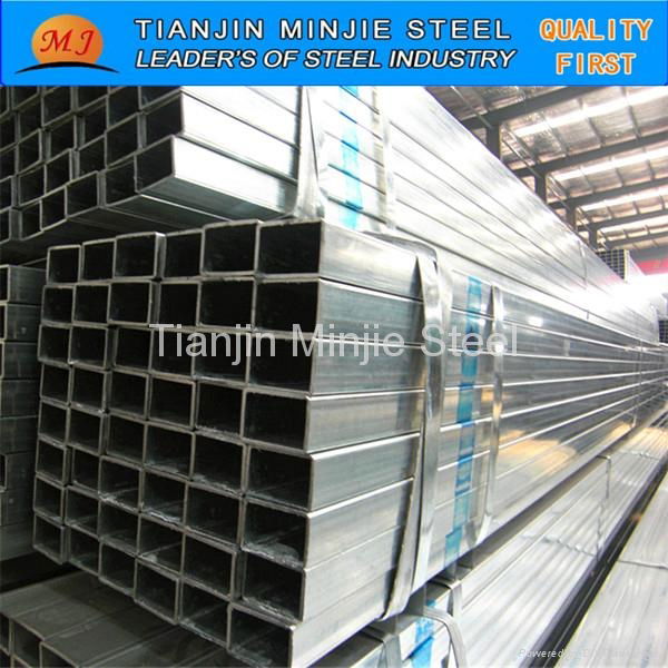 galvanized square pipe 85x85