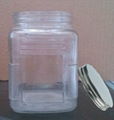 clear candy jar