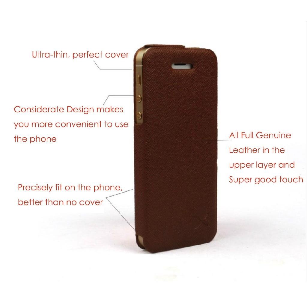 Ultra-thin Genuine Leather case 4