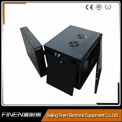 19 inch wall mount double door network cabinet