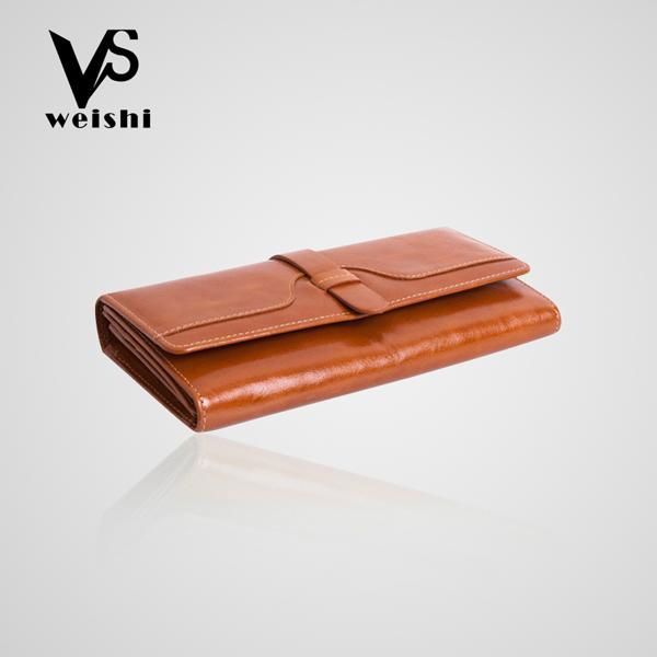 Unisex Bifold Long Genuine   Leather Wallet 2