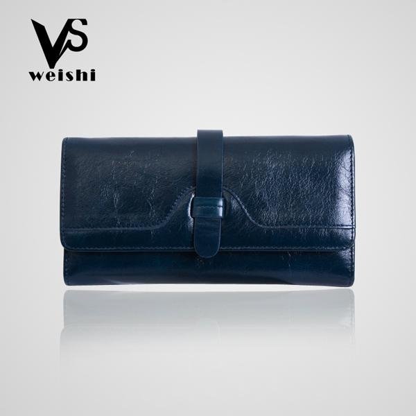 Unisex Bifold Long Genuine   Leather Wallet 3