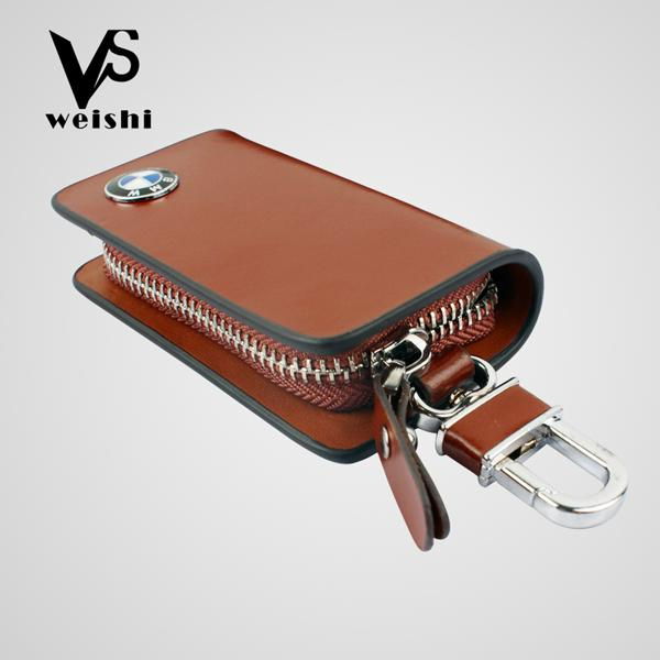 High quality leather car key case in stock 5