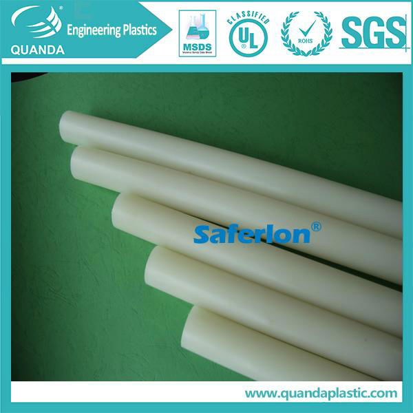 high dielectric strength PVDF Plastic Sheet and Rod 4