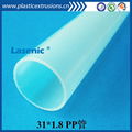 Colorful polypropylene  plastic extrusion 1