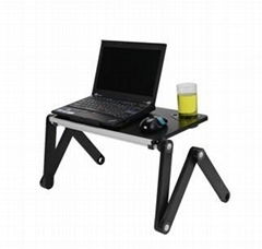 Aluminum alloy folding laptop table