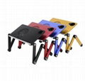 Aluminum alloy folding laptop table 2