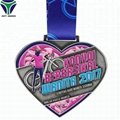 Custom Running Souvenir Enamel Jrotc Running Medals 1