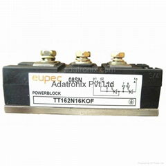 TT162N16KOF EUPEC PHASE CONTROL THYRISTOR MODULE