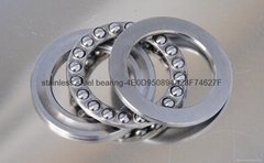 stainless steel thrust ball bearings S51106