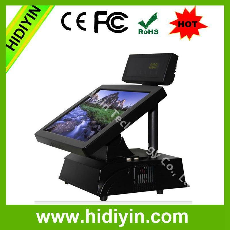 Factory direct sale 15 inch android all-in-one pc desktop POS 5