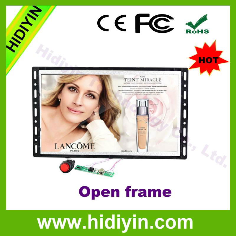 18.5 inch open frame android advertising player 3