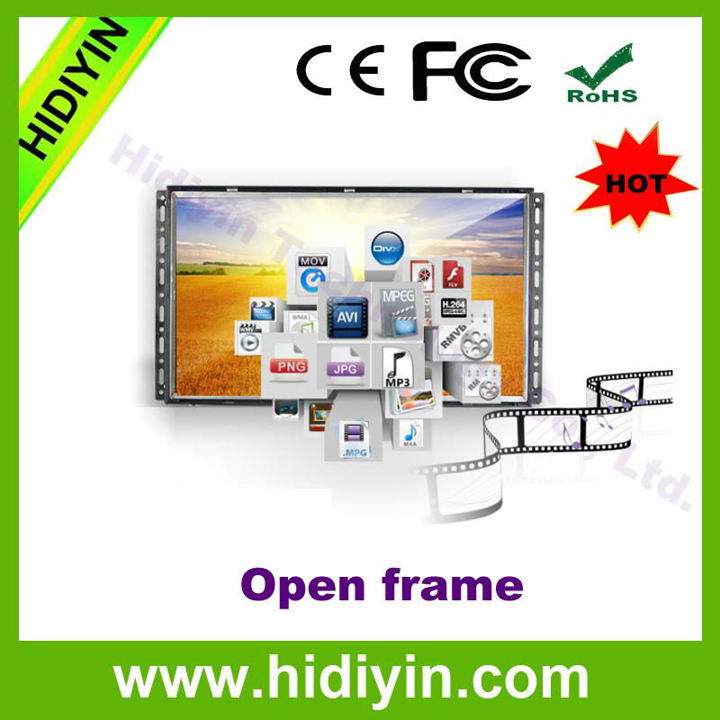 18.5 inch open frame android advertising player 4