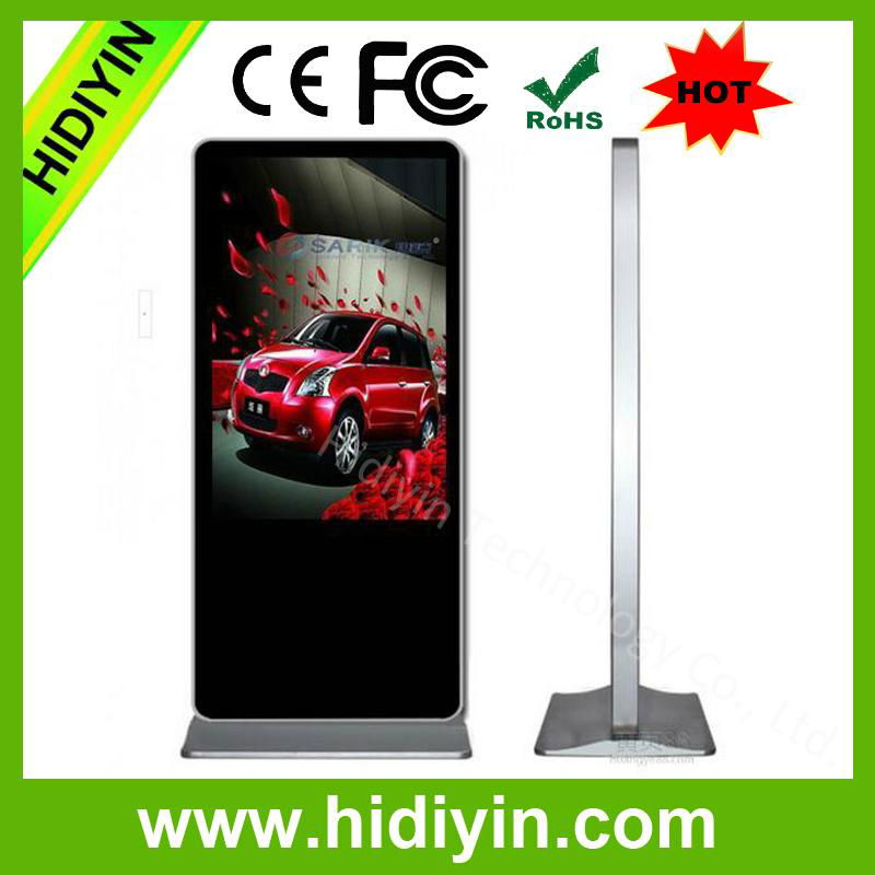 55 inch floor standing standalone advertising player 2