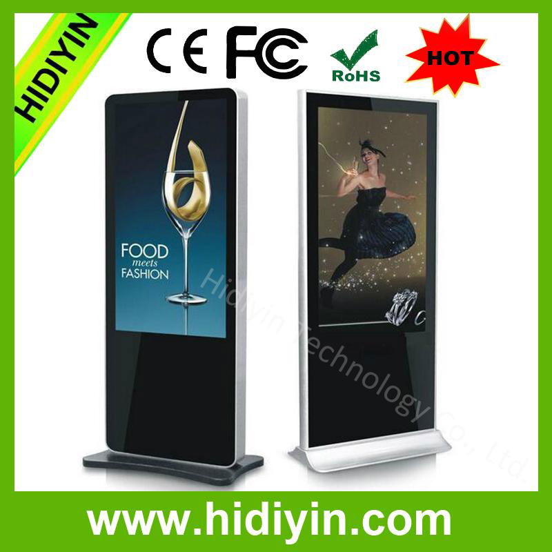 55 inch floor standing standalone advertising player 3