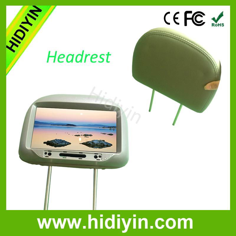 9 inch taxi standalone USB SD headrest video player