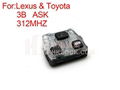 car key Lexus remote key ASK 3 buttons