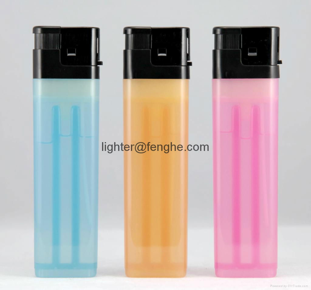 electronic plastic lighter 