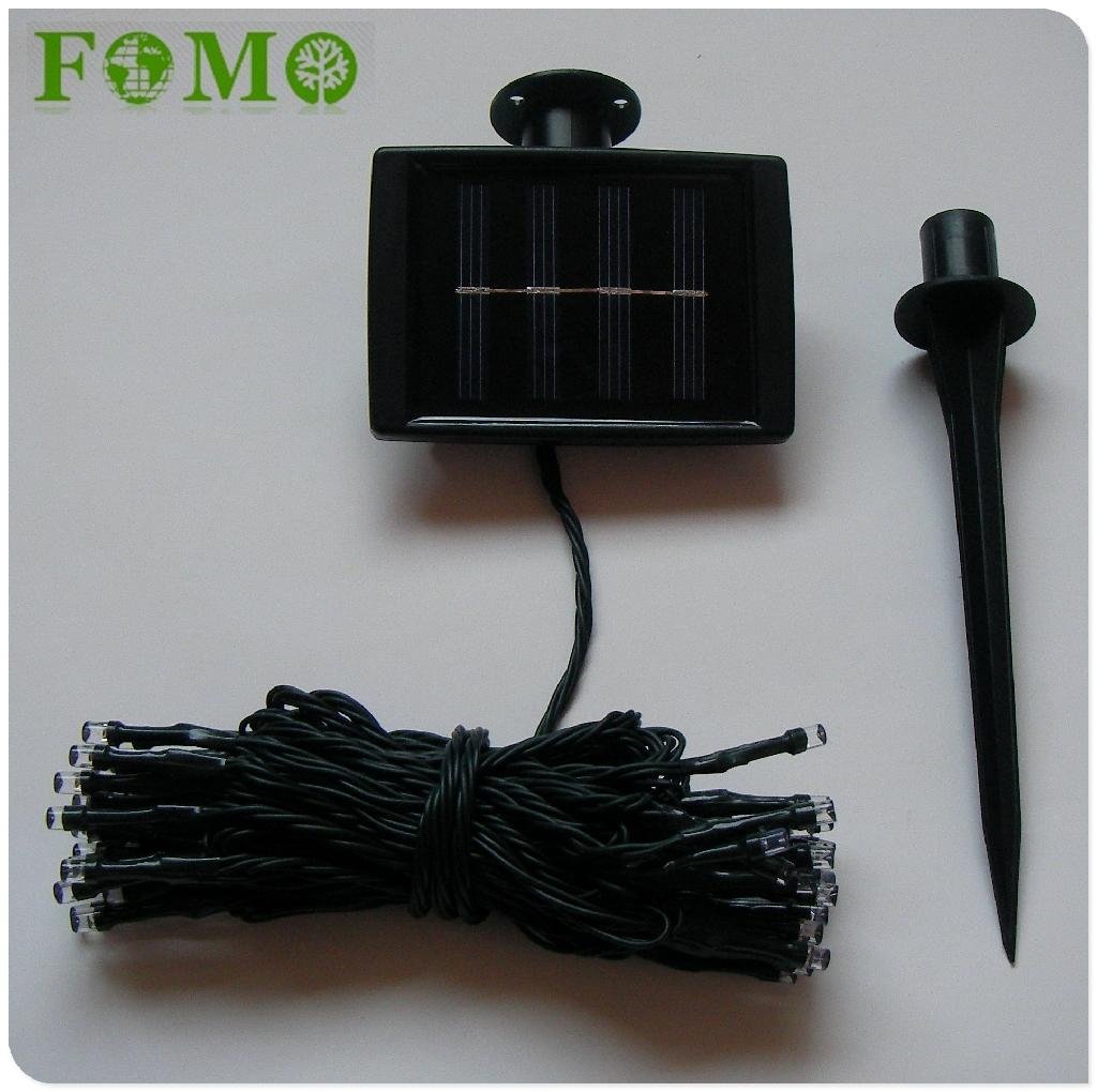 7m 50LEDs Solar String Lamp For Holiday Christmas Party Decoration 8 Mode Flash  3