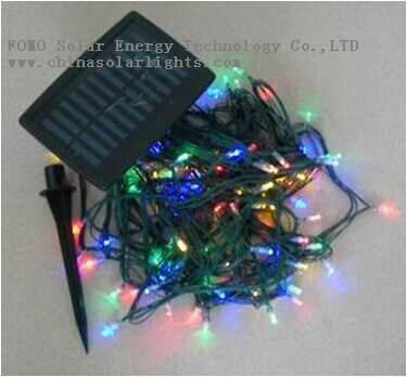 Solar String Lights For Holiday Christmas Party Decoration 7m 50pcs led 8 Mode F 3