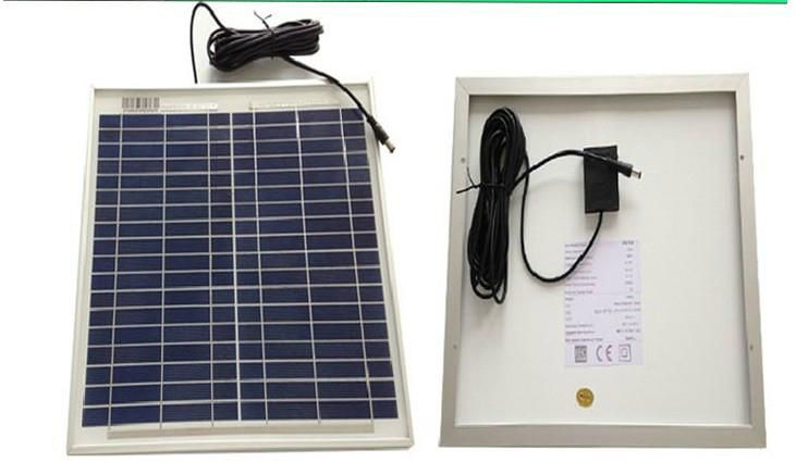 15W Portable Solar Cell System For Family Emergency Supply Charger 3