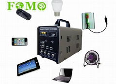 15W Portable Solar Cell System For Family Emergency Supply Charger