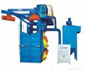 Supplying Q37 series overhead rail spinner hanger shot blasting machine  1