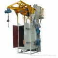 Supplying Q37 series overhead rail spinner hanger shot blasting machine  2