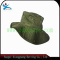 polyester and cotton bucket hat 