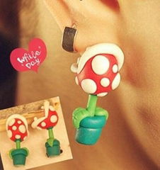 wholesale polymer clay animal earrings 004