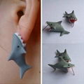 wholesale polymer clay animal earrings fashion jewelry 007 1