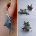 wholesale polymer clay animal earrings